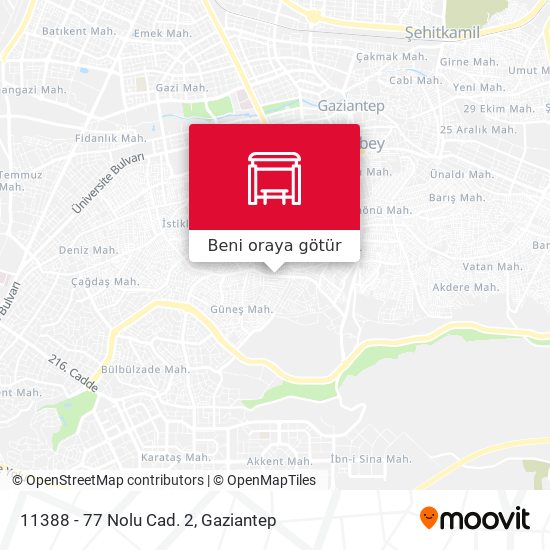 11388 - 77 Nolu Cad. 2 harita