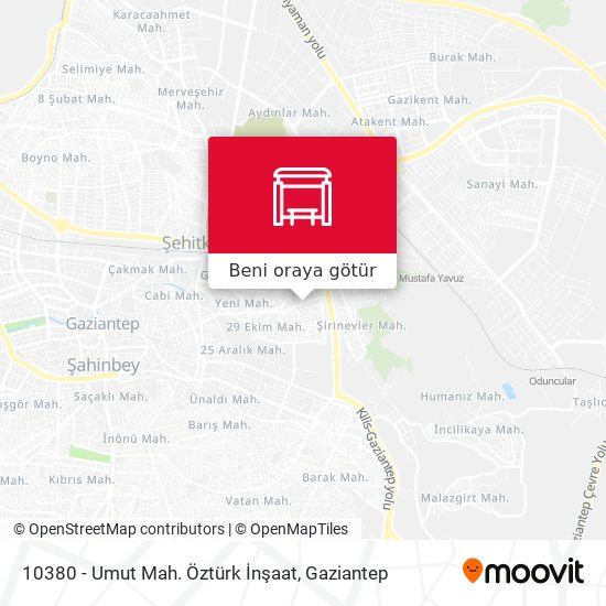 10380 - Umut Mah. Öztürk İnşaat harita