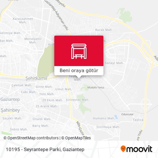 10195 - Seyrantepe Parki harita