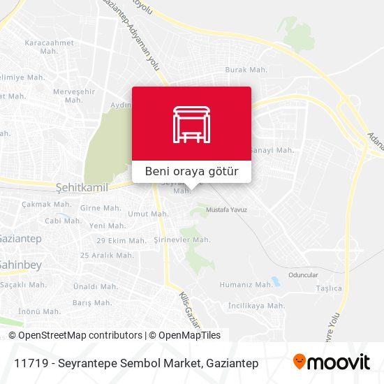 11719 - Seyrantepe Sembol Market harita