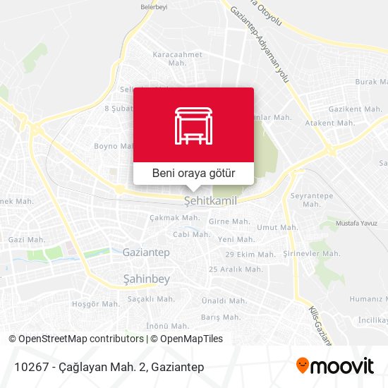 10267 - Çağlayan Mah. 2 harita