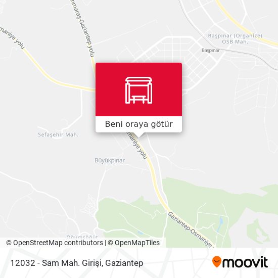 12032 - Sam Mah. Girişi harita