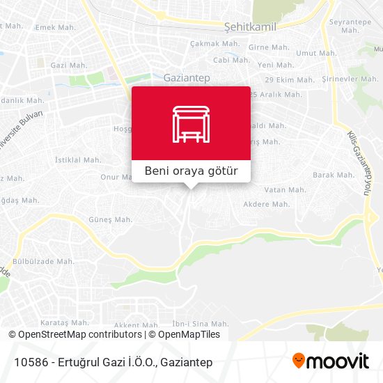 10586 - Ertuğrul Gazi İ.Ö.O. harita
