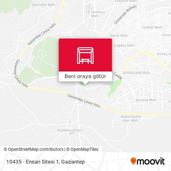 10435 - Ensari Sitesi 1 harita