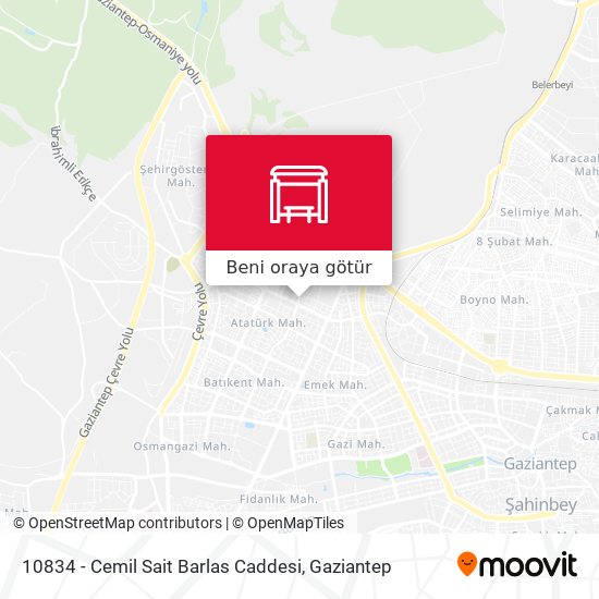 10834 - Cemil Sait Barlas Caddesi harita