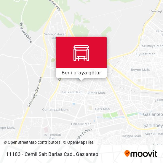 11183 - Cemil Sait Barlas Cad. harita
