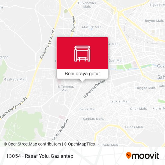 13054 - Rasaf Yolu harita