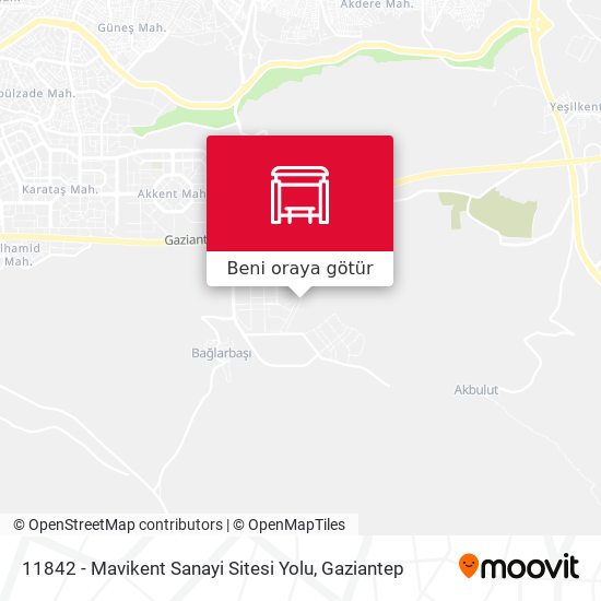 11842 - Mavikent Sanayi Sitesi Yolu harita