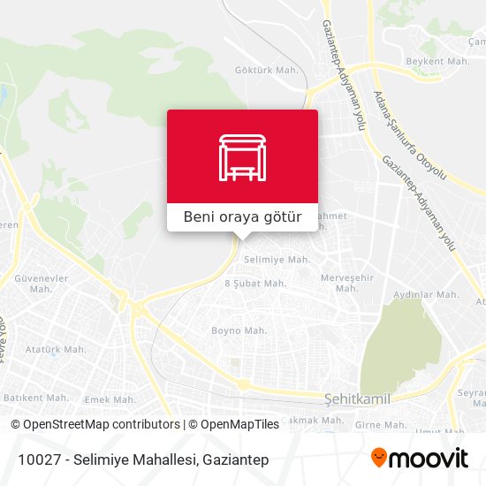 10027 - Selimiye Mahallesi harita