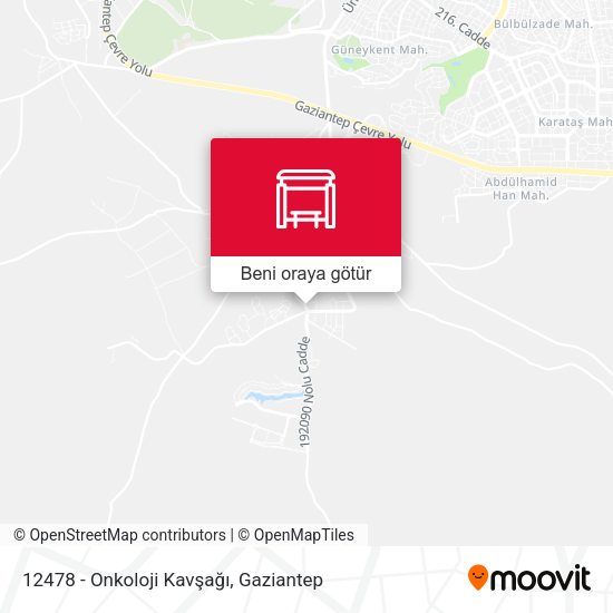 12478 - Onkoloji Kavşağı harita