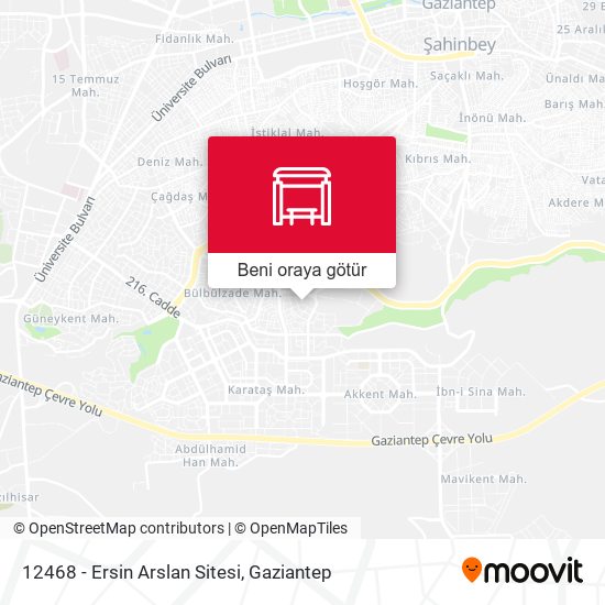 12468 - Ersin Arslan Sitesi harita
