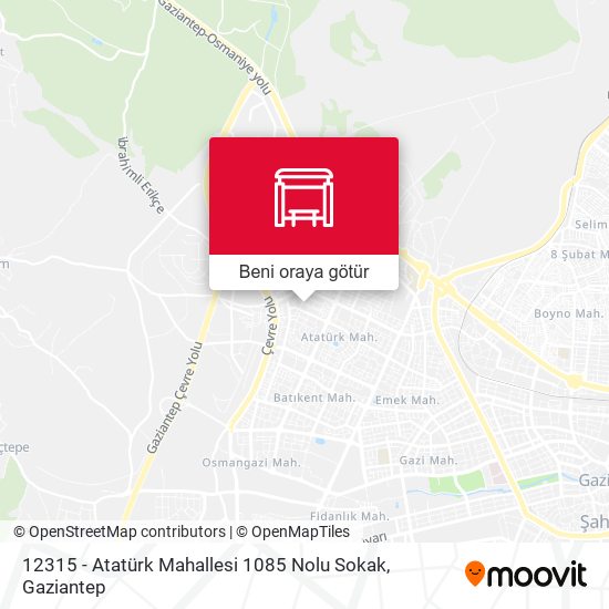 12315 - Atatürk Mahallesi 1085 Nolu Sokak harita