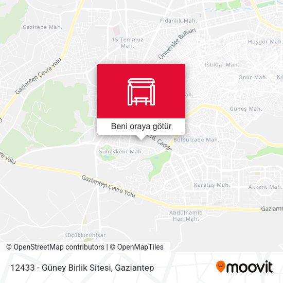 12433 - Güney Birlik Sitesi harita