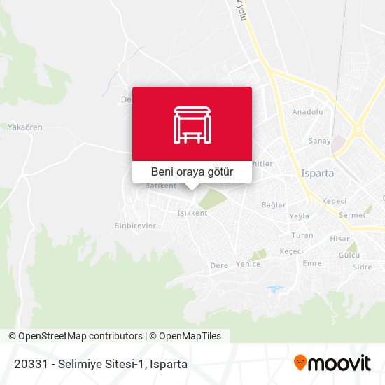 20331 - Selimiye Sitesi-1 harita