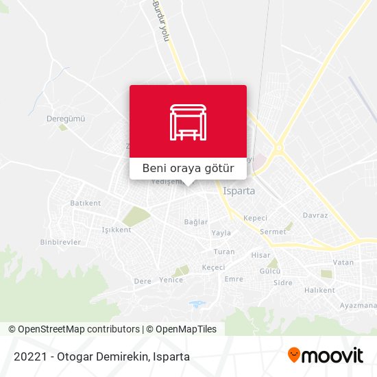 20221 - Otogar Demirekin harita