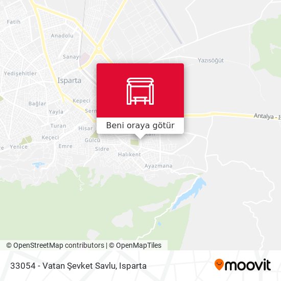 33054 - Vatan Şevket Savlu harita