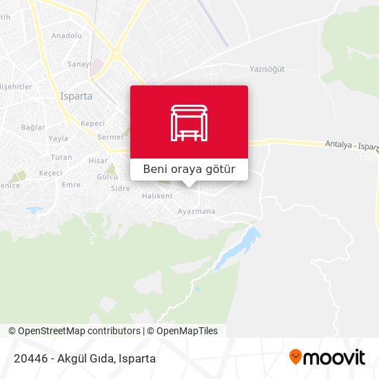 20446 - Akgül Gıda harita