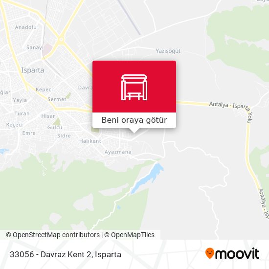 33056 - Davraz Kent 2 harita