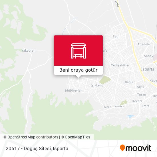 20617 - Doğuş Sitesi harita