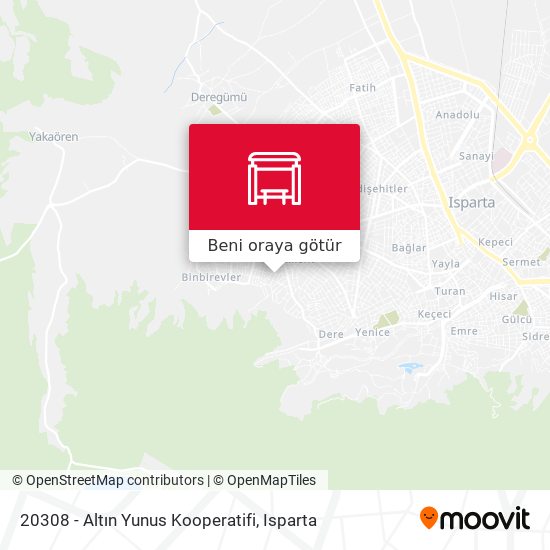 20308 - Altın Yunus Kooperatifi harita