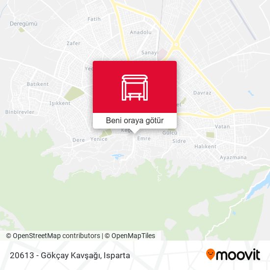 20613 - Gökçay Kavşağı harita