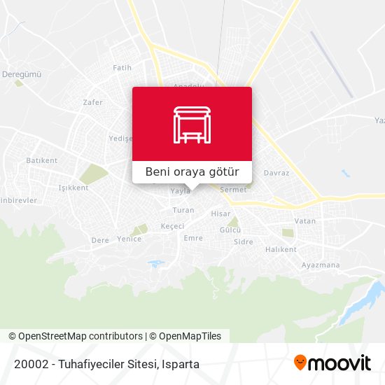 20002 - Tuhafiyeciler Sitesi harita
