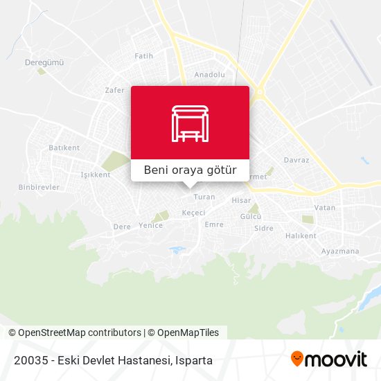20035 - Eski Devlet Hastanesi harita