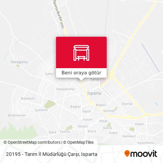 20195 - Tarım İl Müdürlüğü Çarşı harita