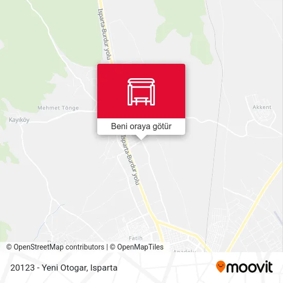 20123 - Yeni Otogar harita
