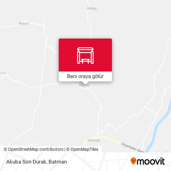 Akuba Son Durak harita