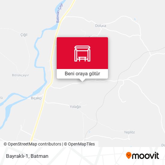 Bayraklı-1 harita
