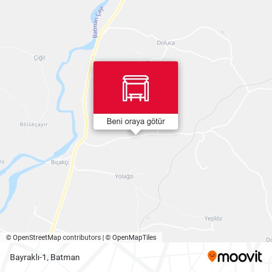 Bayraklı-1 harita