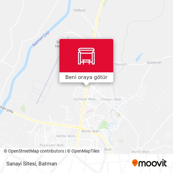 Sanayi Sitesi harita