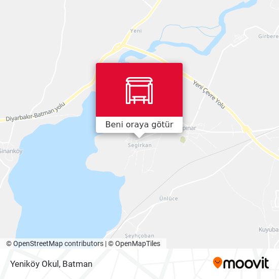 Yeniköy Okul harita