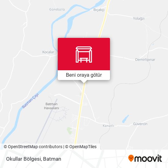 Okullar Bölgesi harita