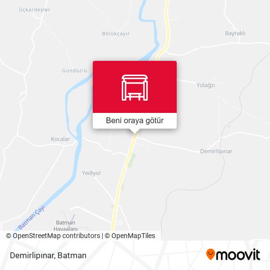 Demirlipınar harita