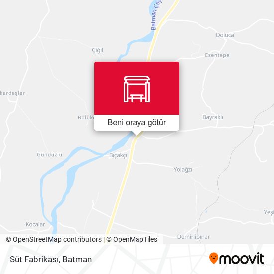 Süt Fabrikası harita