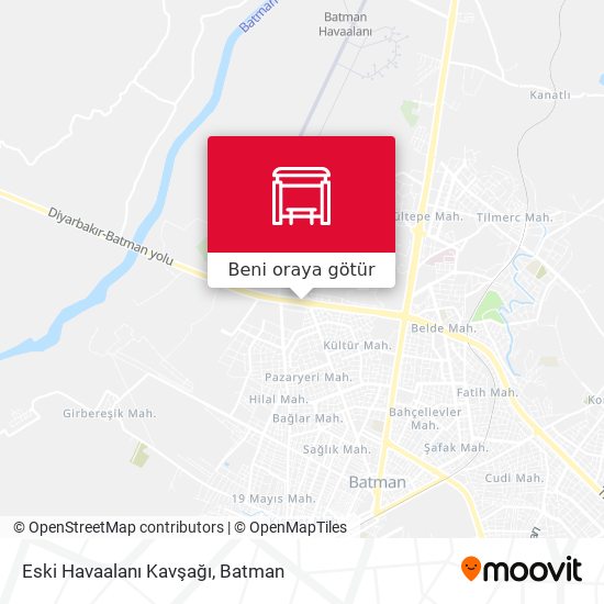 Eski Havaalanı Kavşağı harita