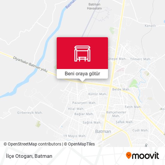 İlçe Otogarı harita
