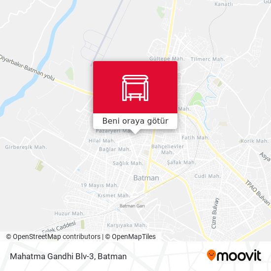Mahatma Gandhi Blv-3 harita
