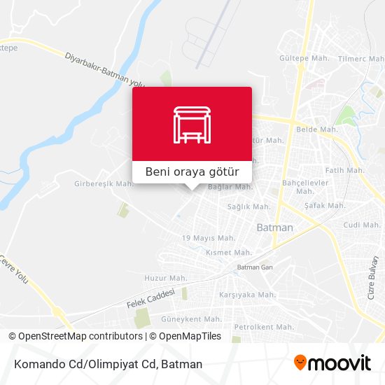 Komando Cd/Olimpiyat Cd harita