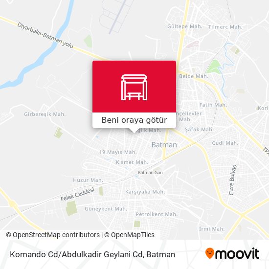 Komando Cd / Abdulkadir Geylani Cd harita