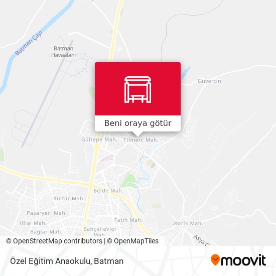 Özel Eğitim Anaokulu harita