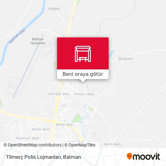 Tilmerç Polis Lojmanları harita
