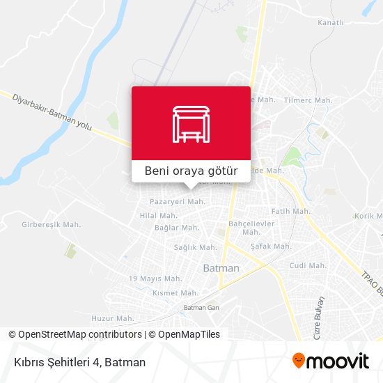 Kıbrıs Şehitleri 4 harita