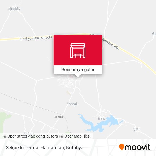 Selçuklu Termal Hamamları harita