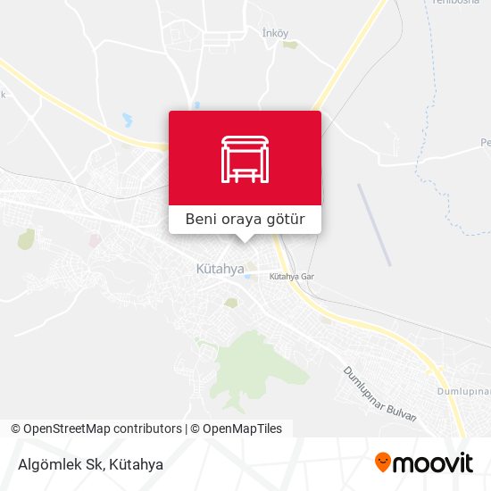 Algömlek Sk harita