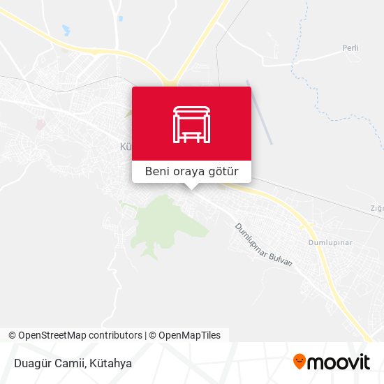 Duagür Camii harita