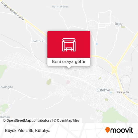 Büyük Yıldız Sk harita