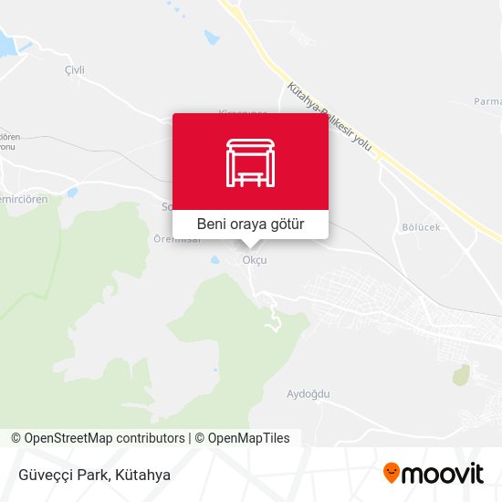 Güveççi Park harita